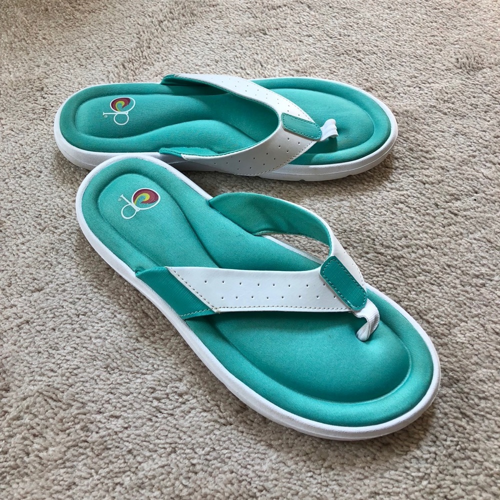 Ocean Pacific OP Flip Flops Sz 9-10